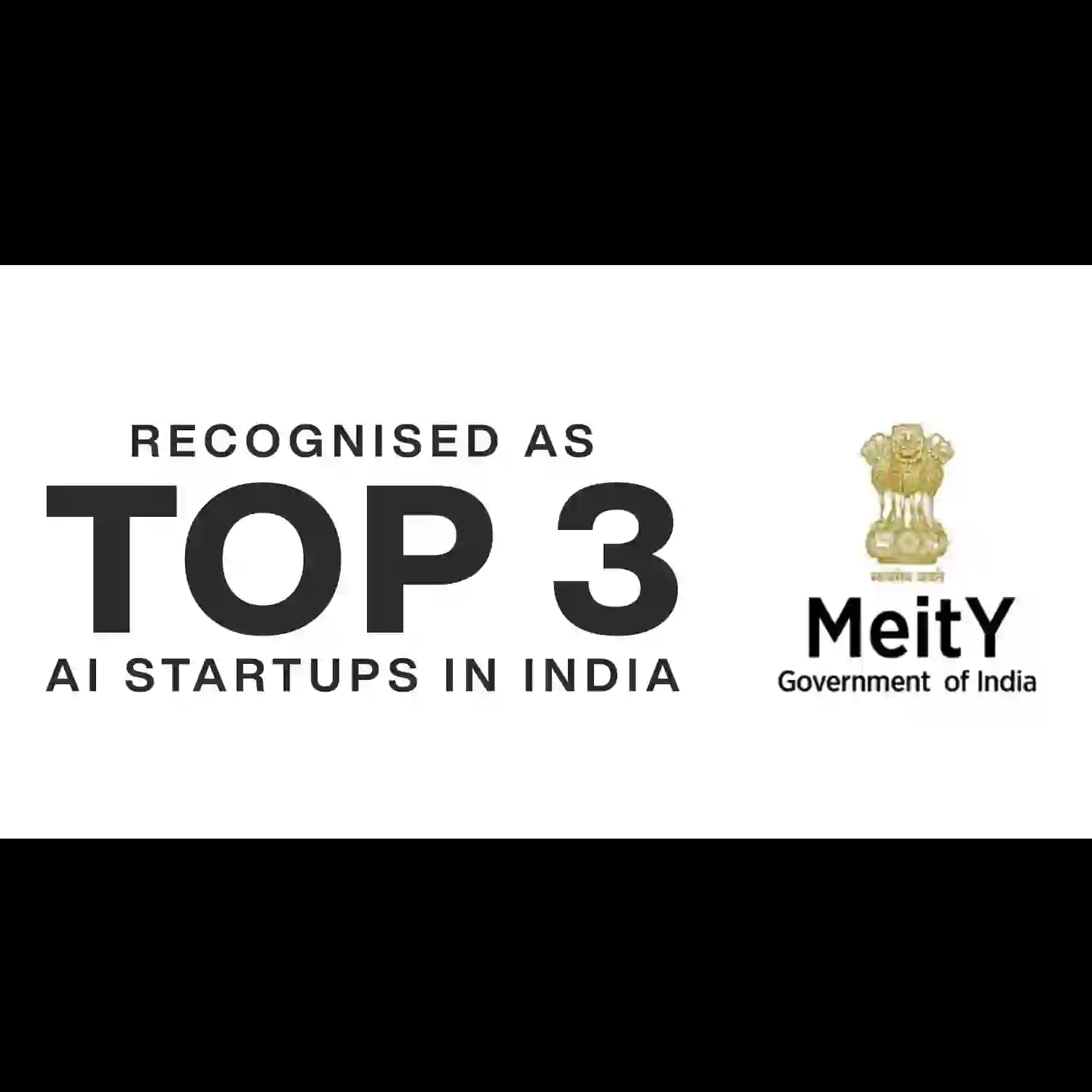 MeitY AI Recognition Logo