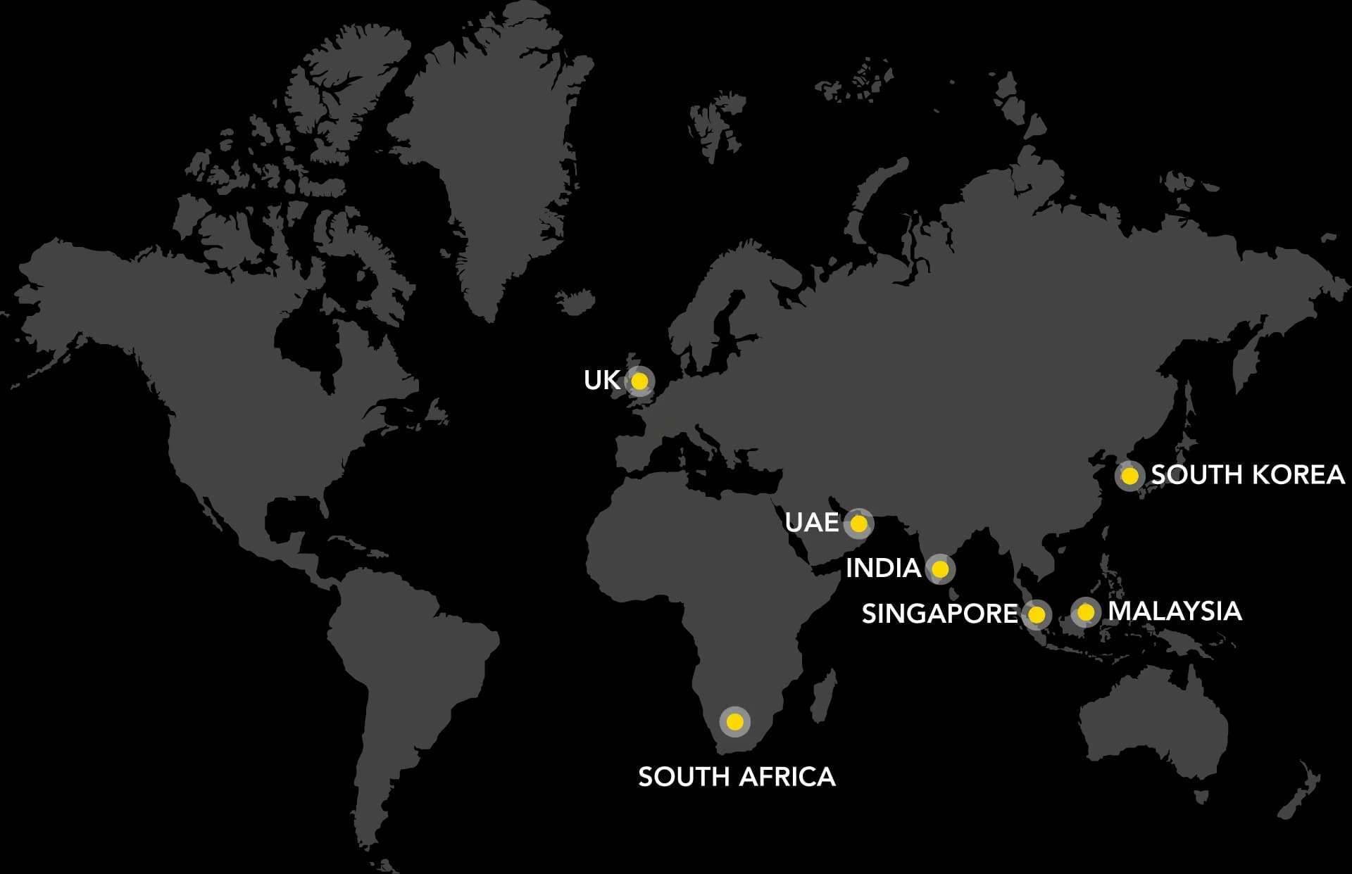 Global Presence Map