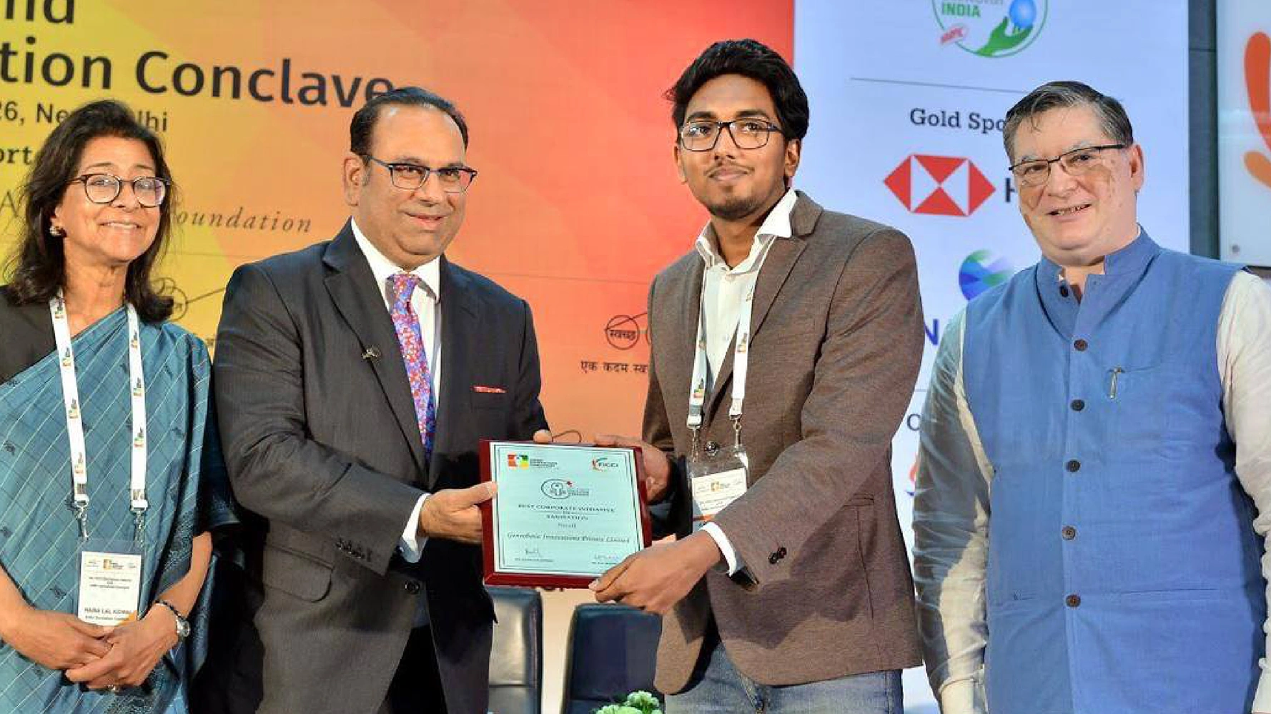 ISC FICCI Best Corporate Initiative Award