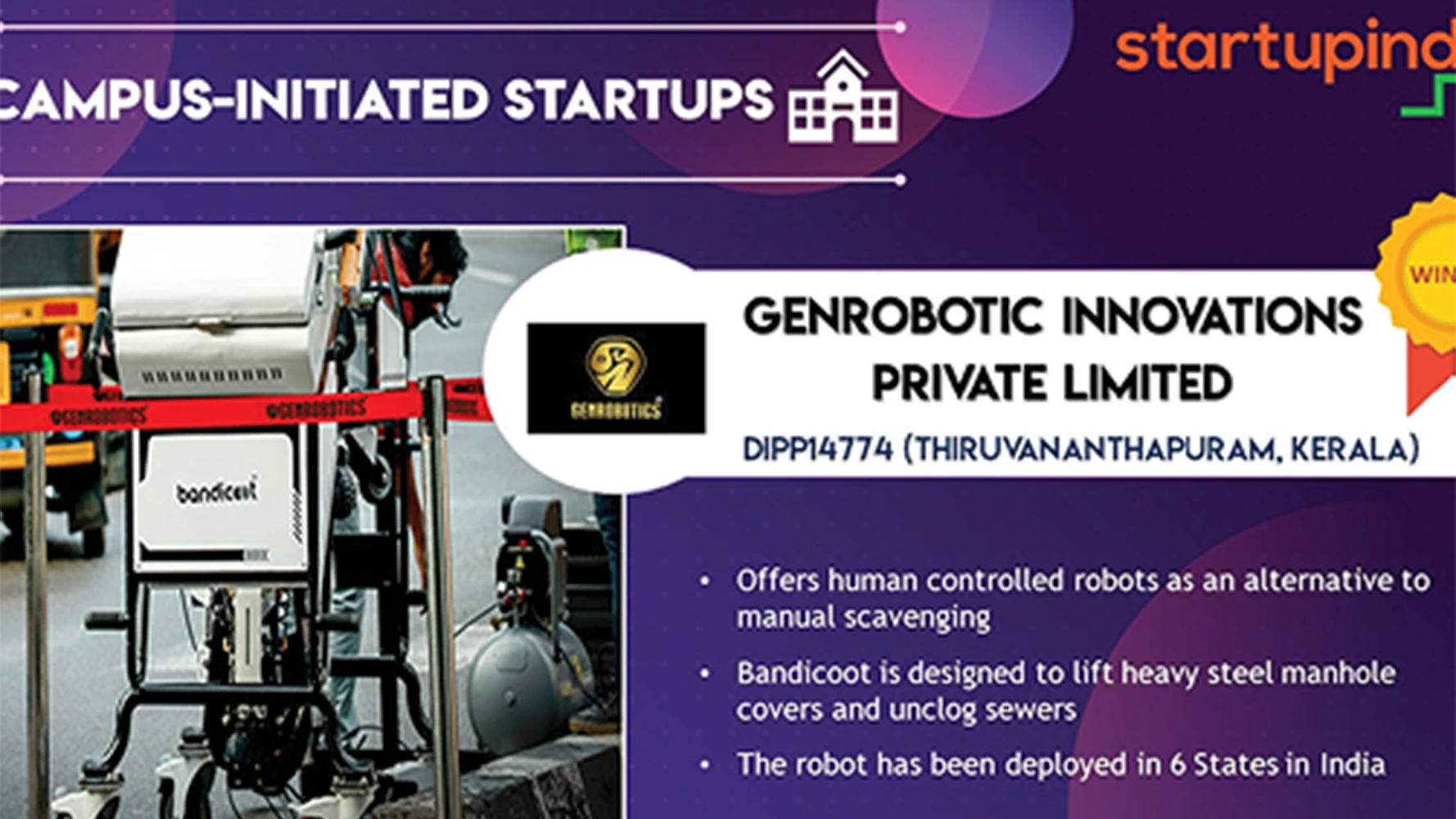 National Startup Award The Best Campus-Initiated Startups